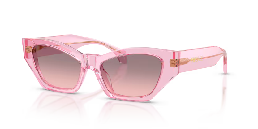 Lunette de soleil VERSACE 53705M - Rose transparent