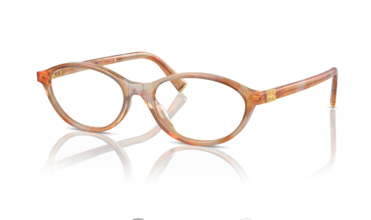 Lunette de vue Miu Miu 13U1O1 - Cream havana