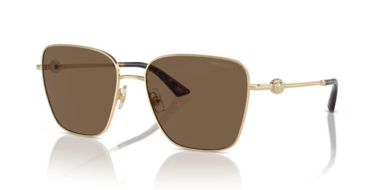 Lunette de soleil JIMMY CHOO JC4005HB 300673 - Or pâle