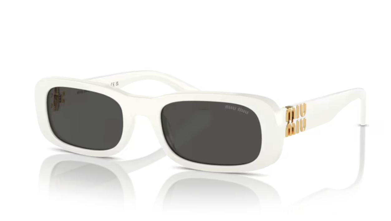 Lunette de soleil miu miu  MU 08ZS 1425S0 - Blanc ivoire