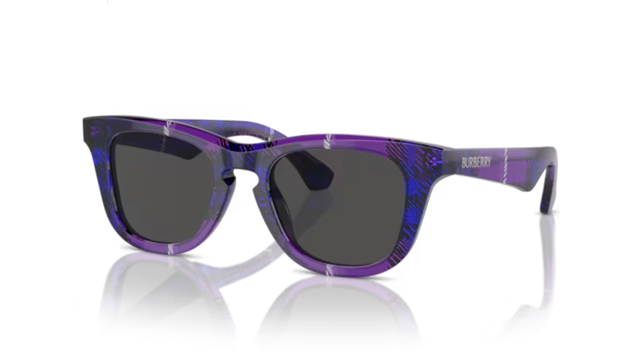 Lunette de soleil Burberry enfant 0JB4002 411387 - Carreaux violets
