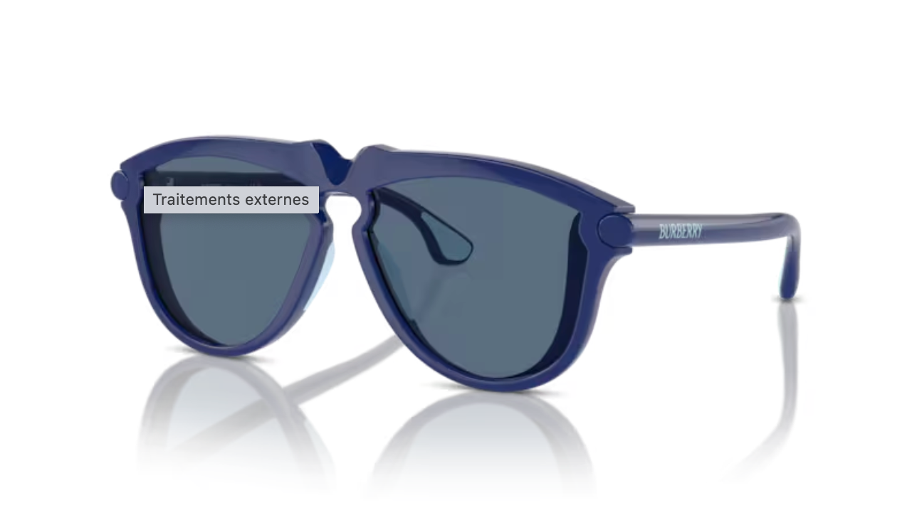 Lunette de soleil Burberry enfant JB4003U 412980 - Bleu