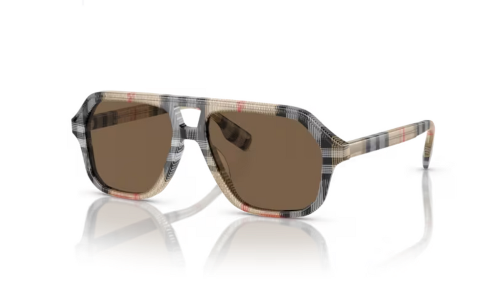Lunette de soleil Burberry enfant 0JB4340 377873 - Carreaux vintage