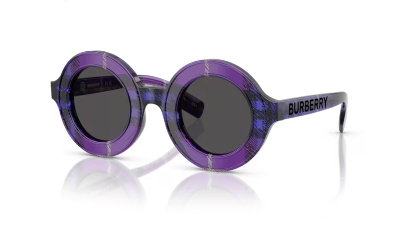 Lunette de soleil Burberry enfant 0JB4386 411387 - Carreaux violets