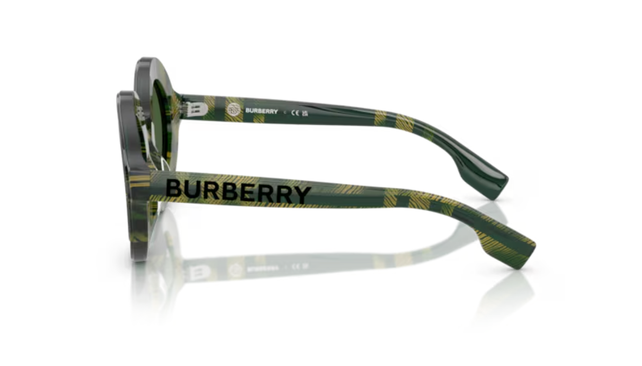 Lunette de soleil Burberry enfant 0JB4386 412571 - Carreaux vert