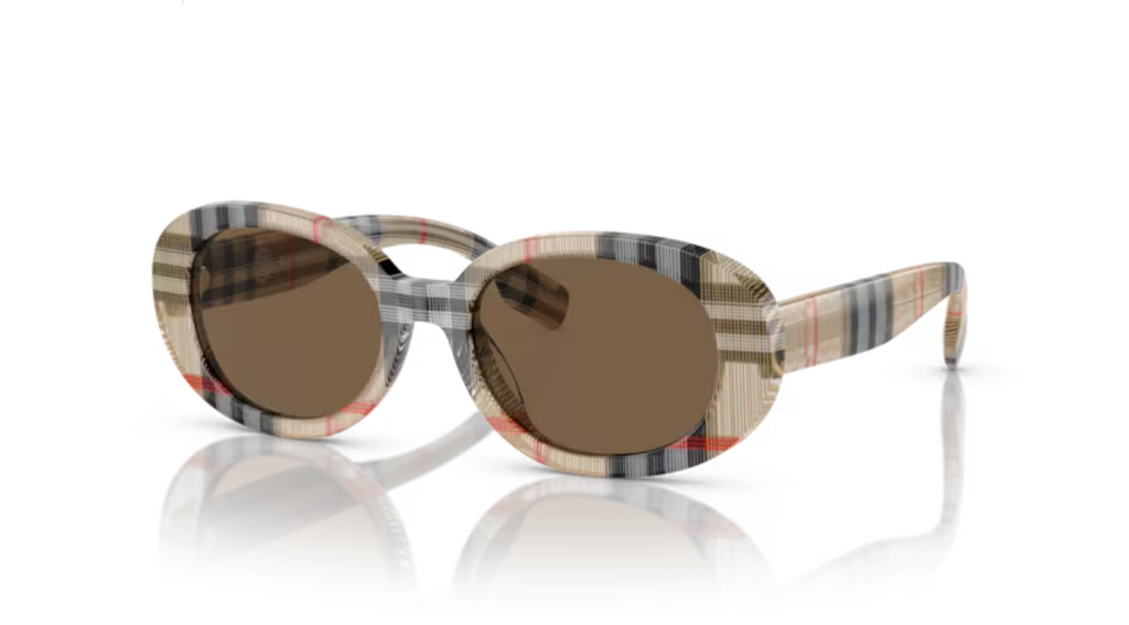 Lunette de soleil Burberry enfant 0JB4339 377873 - Carreaux vintage