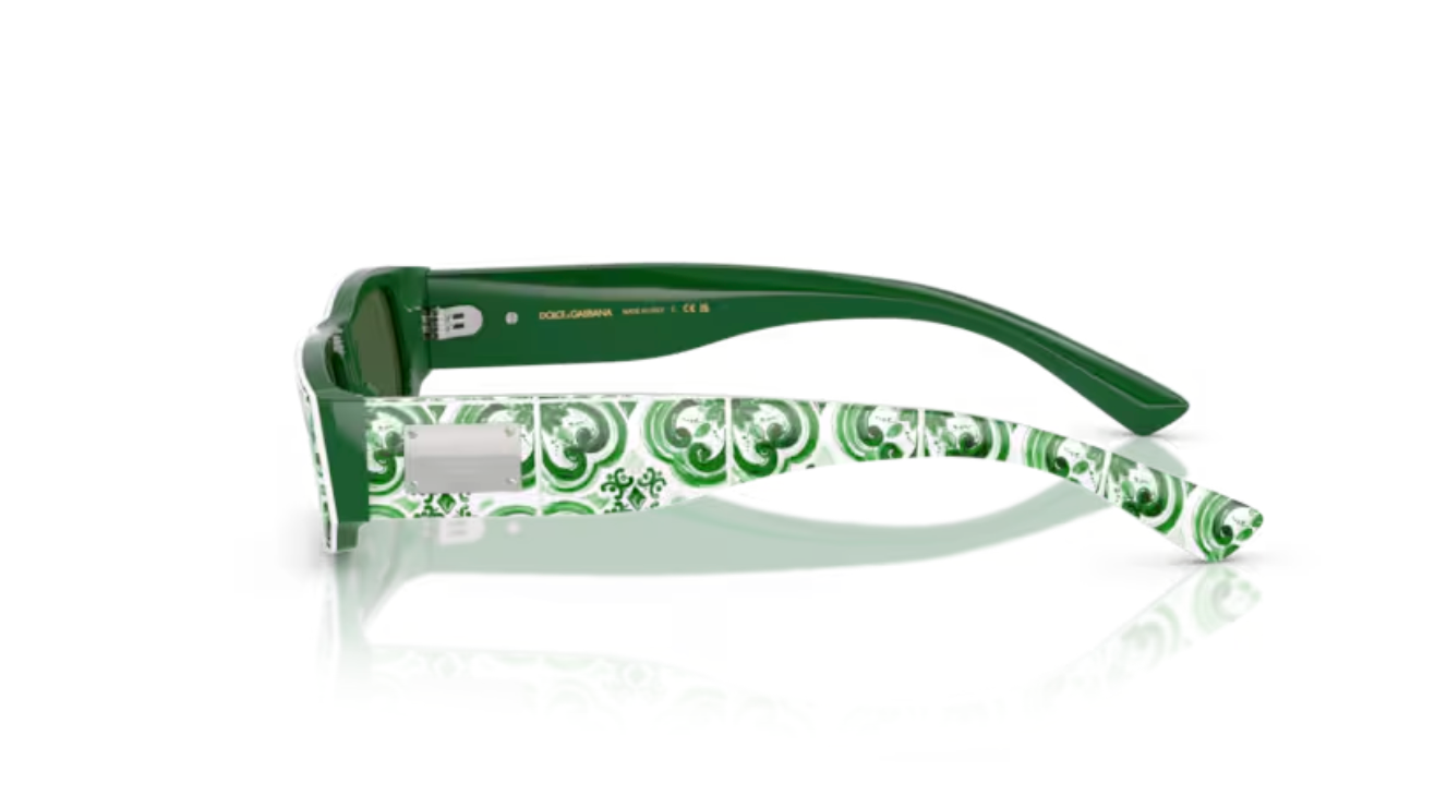Lunette de soleil Dolce Gabbana enfant 0DX4005 343671 - Vert maiolica