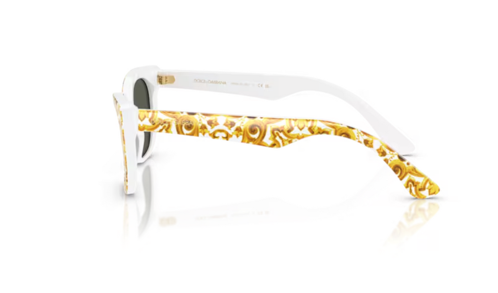 Lunette de soleil Dolce Gabbana enfant 0DX4427 34347P - Jaune maiolica