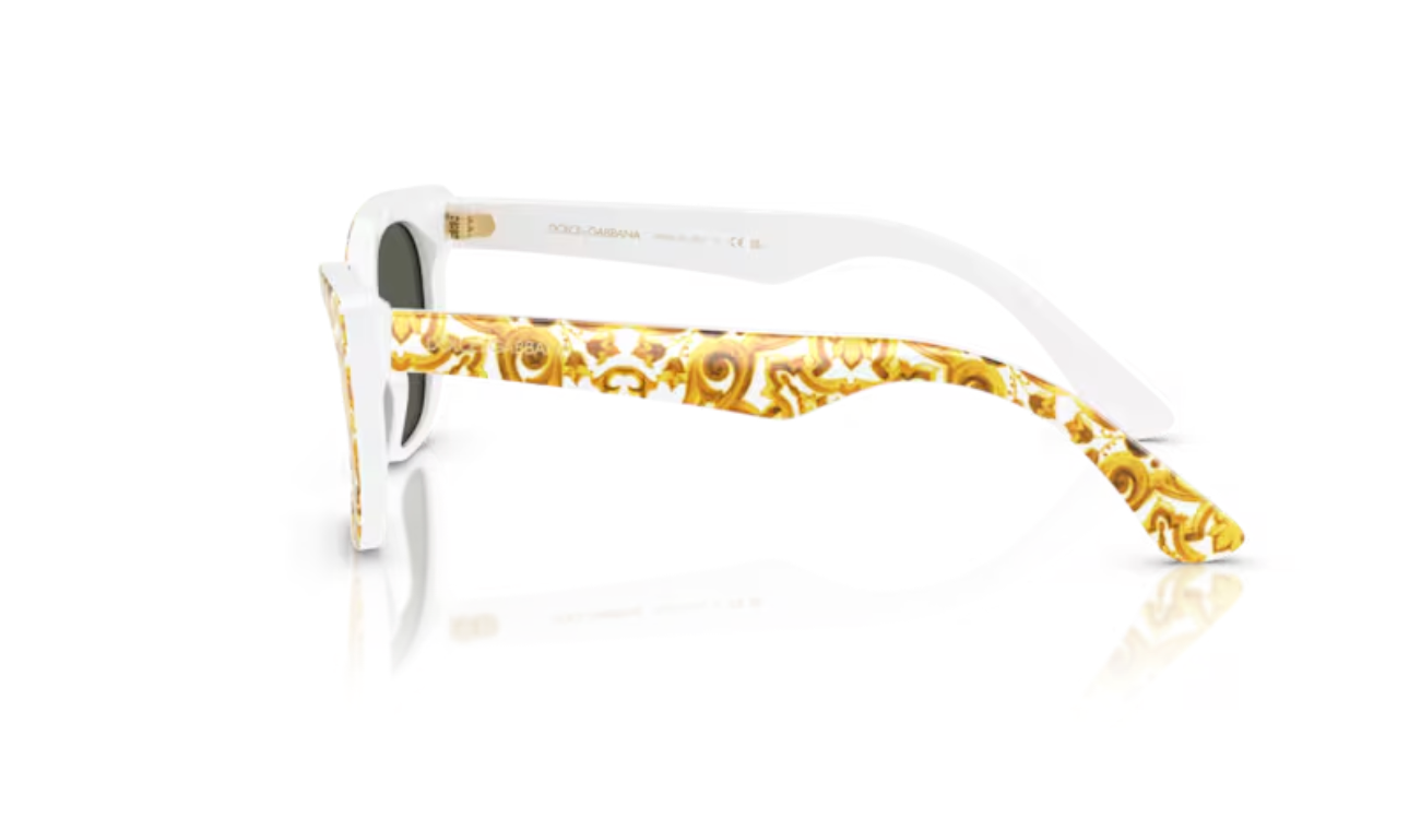 Lunette de soleil Dolce Gabbana enfant 0DX4427 34347P - Jaune maiolica