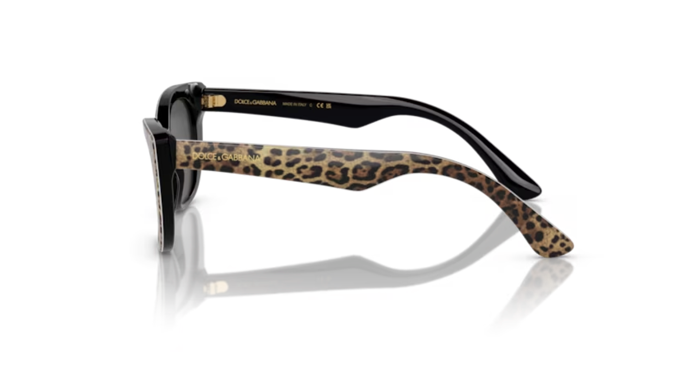 Lunette de soleil Dolce Gabbana enfant 0DX4427 316387 - Léopard marron/noir
