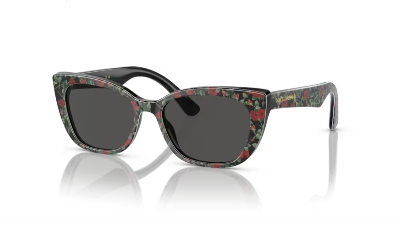 Lunette de soleil Dolce Gabbana enfant 0DX4427 342687 - Roses rouges