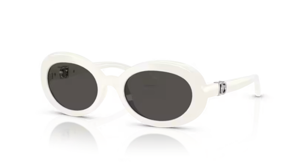Lunette de soleil Dolce Gabbana enfant 0DX6007U 331287 - Blanc