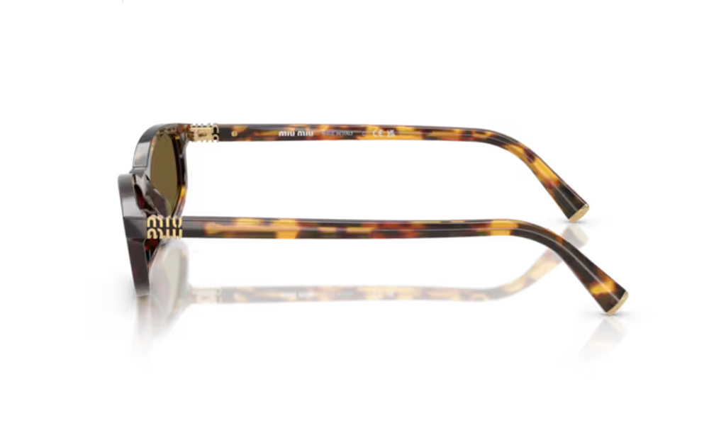 Lunette de soleil miu miu MU A06S 14L09Z - Havana miel