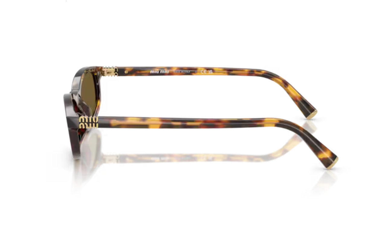 Lunette de soleil miu miu MU A06S 14L09Z - Havana miel