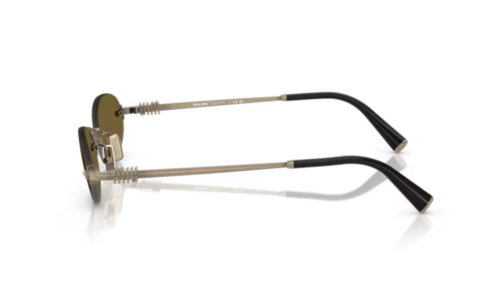 Lunette de soleil miu miu MU A54S 26C09Z - Old gold