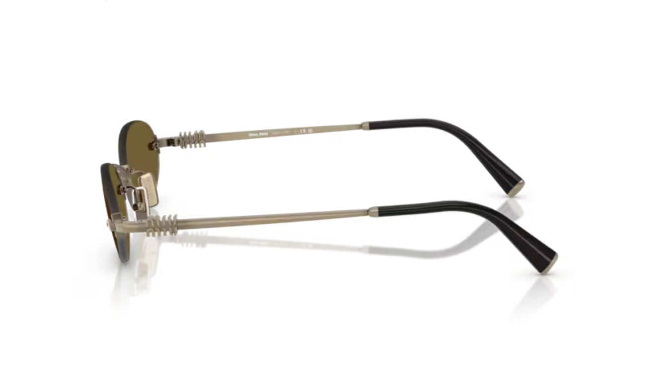 Lunette de soleil miu miu MU A54S 26C09Z - Old gold