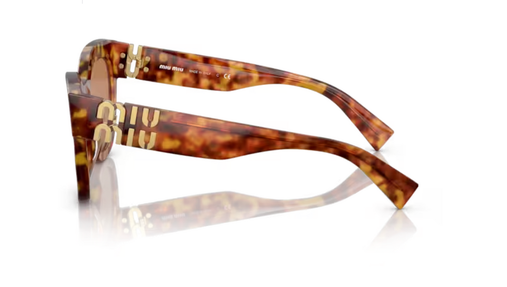 Lunette de soleil miu miu MU 01YS 4BW2Z1 - Havana clair