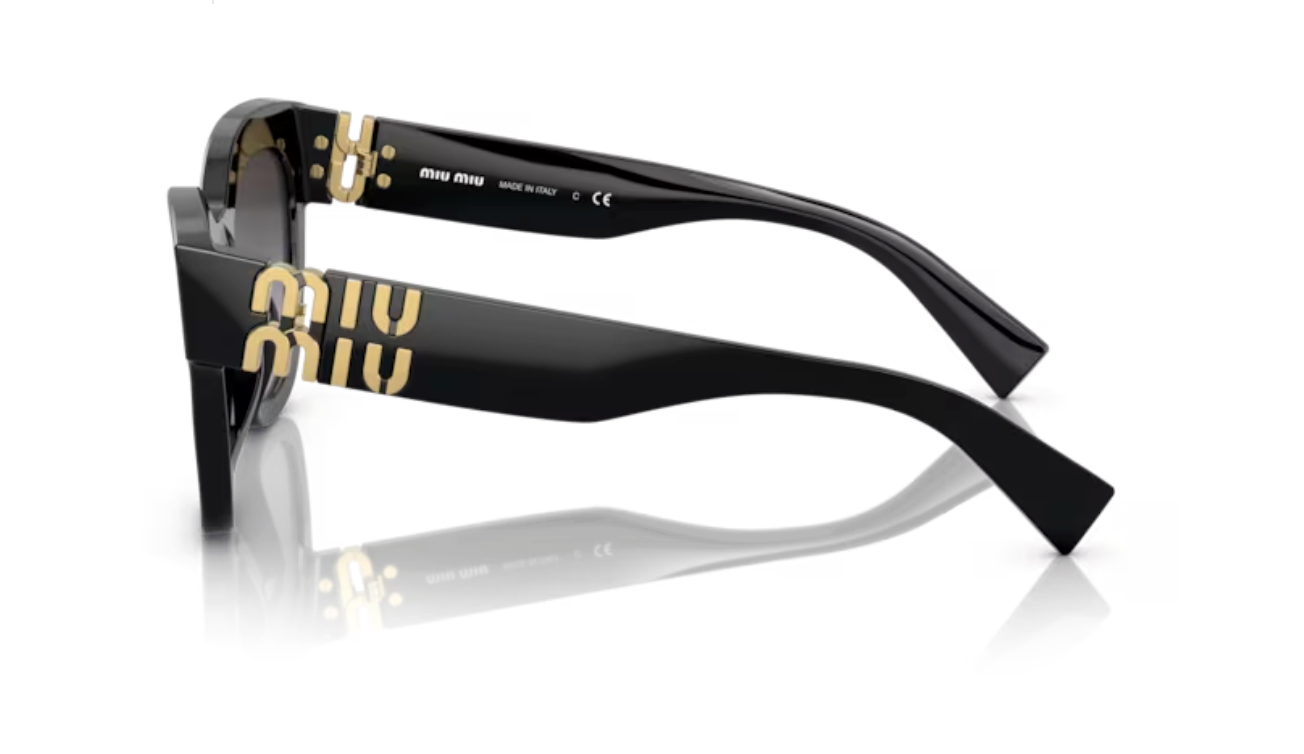 Lunette de soleil miu miu MU 01YS 1AB5D1 - Noir
