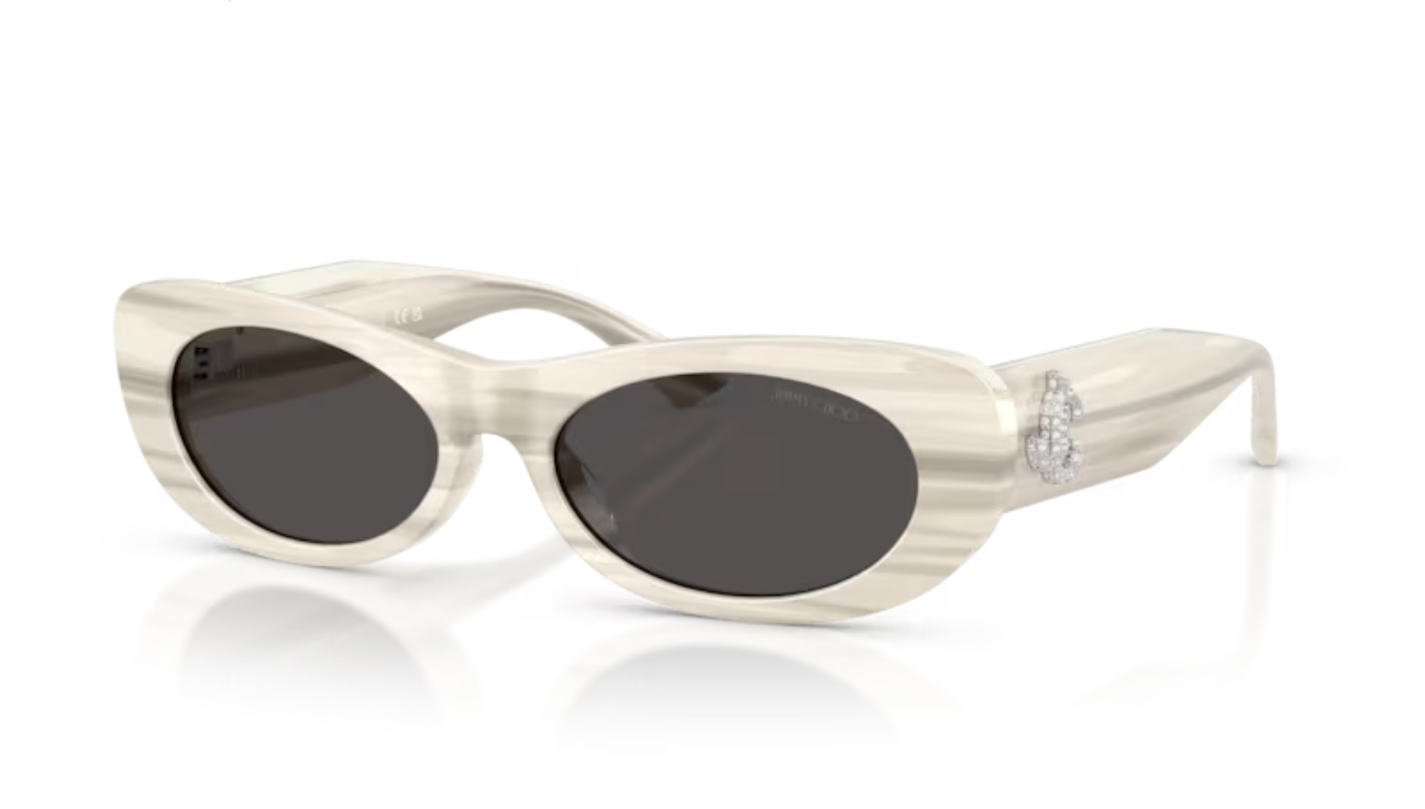 Lunette de soleil JIMMY CHOO JC5038BU 506587 - Rayé blanc