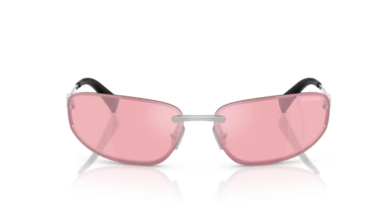 Lunette de soleil miu miu 0MU A50S 1BC10K - Argent