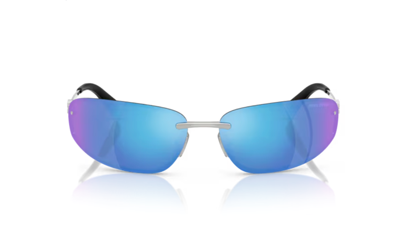 Lunette de soleil miu miu 0MU A50S 1BC10K - Argent