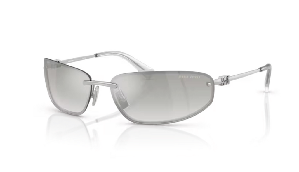 Lunette de soleil miu miu 0MU A50S 1BC8H1 - Argent