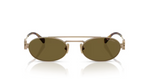 Lunette de soleil miu miu 0MU 54ZS 7OE09Z - Laiton doré