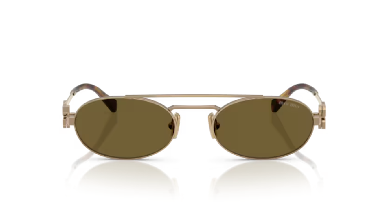 Lunette de soleil miu miu 0MU 54ZS 7OE09Z - Laiton doré