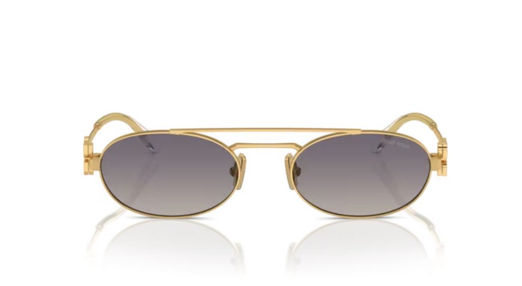 Lunette de soleil miu miu 0MU 54ZS 5AK30C - Or