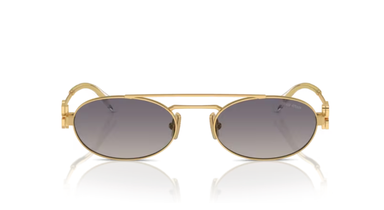 Lunette de soleil miu miu 0MU 54ZS 5AK30C - Or