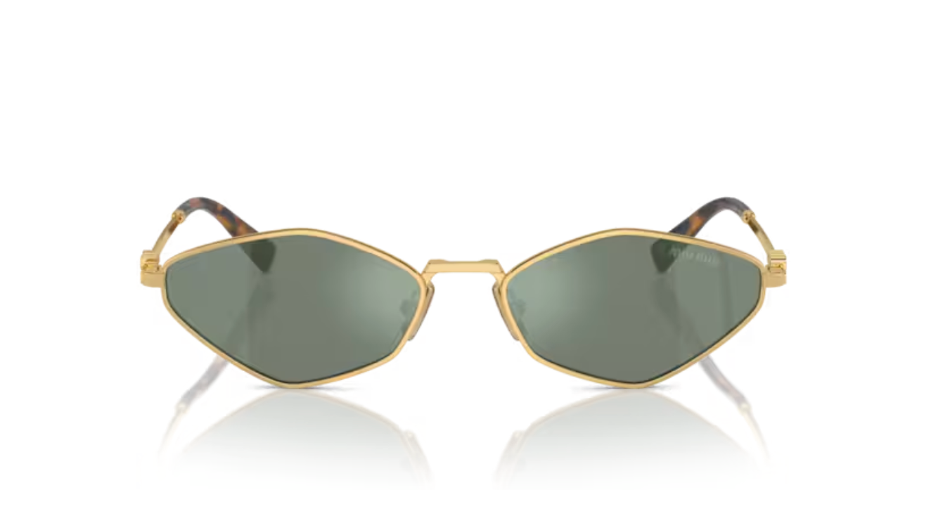 Lunette de soleil miu miu 0MU 56ZS 5AK04M - Or