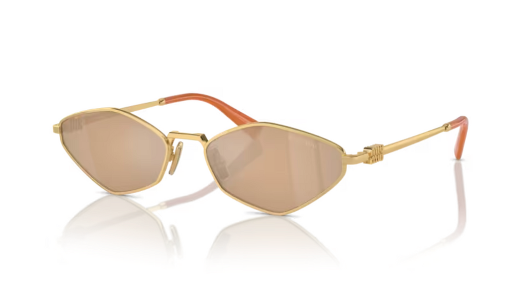 Lunette de soleil miu miu 0MU 56ZS 5AK40D - Or