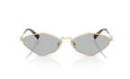 Lunette de soleil miu miu 0MU 56ZS ZVN50K - Or pâle