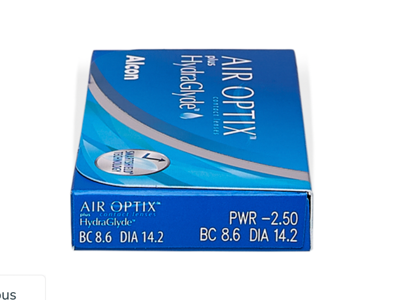Air Optix Aqua (6) 1 boîte de 6 lentilles - Lentilles mensuelles - Alcon