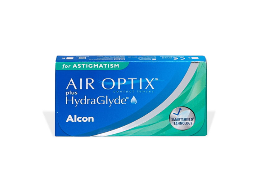 Air Optix plus Hydraglyde for Astigmatism (3)  - 3 lentilles mensuelles toriques - Alcon