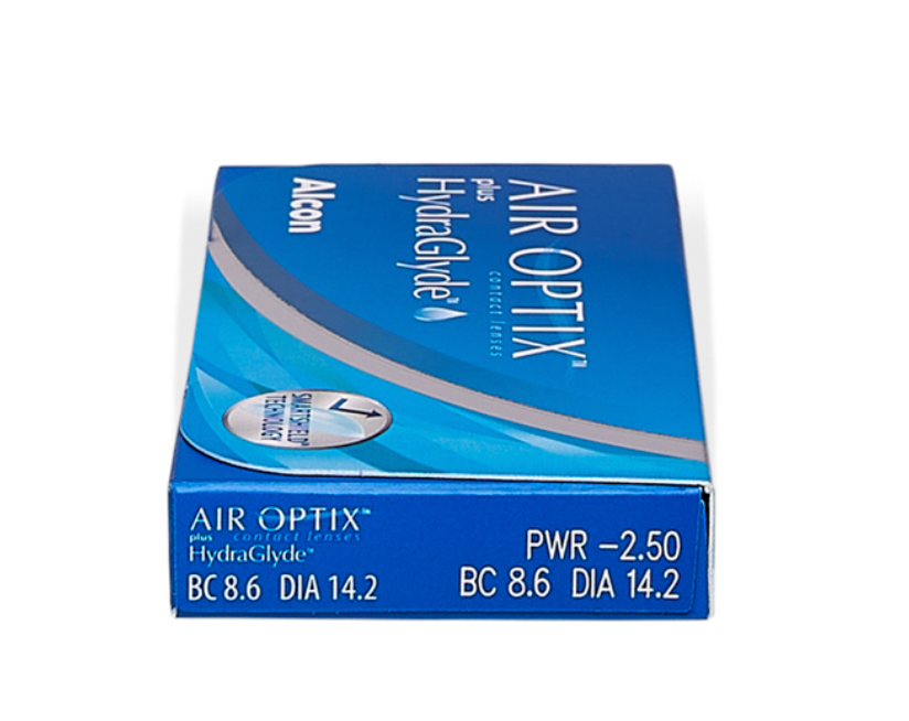 Air Optix plus Hydraglyde (3)  - 3 lentilles mensuelles - Alcon