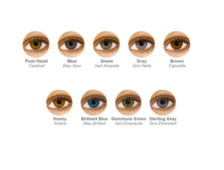 Air Optix Colors (2) -2 lentilles mensuelles de couleur - Alcon