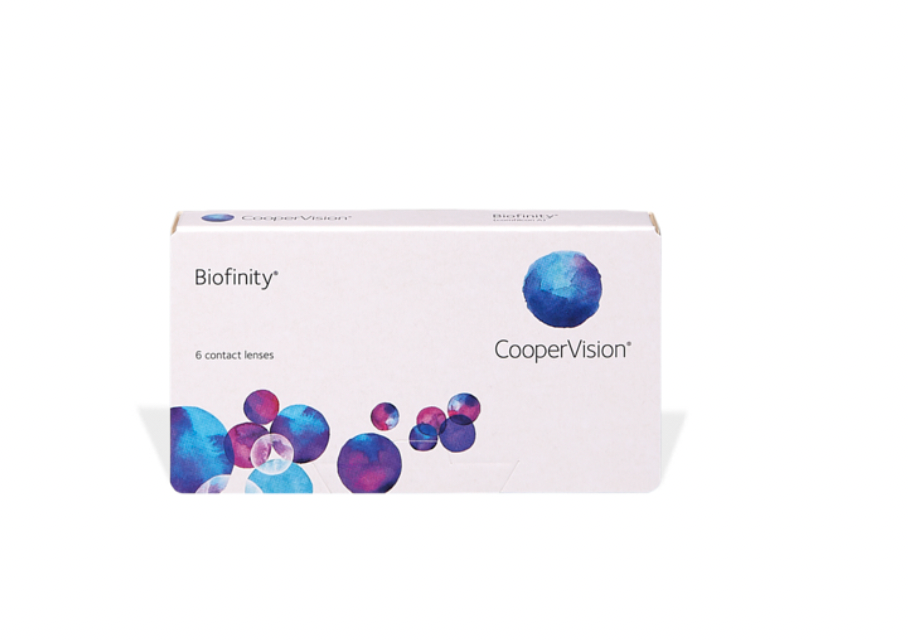 Biofinity (6)  - 6 lentilles mensuelles - CooperVision