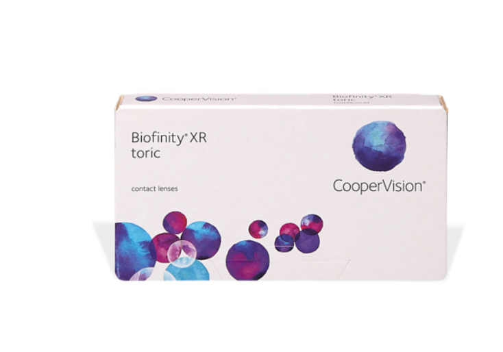 Biofinity XR Toric (6)  - 6 lentilles mensuelles toriques - CooperVision