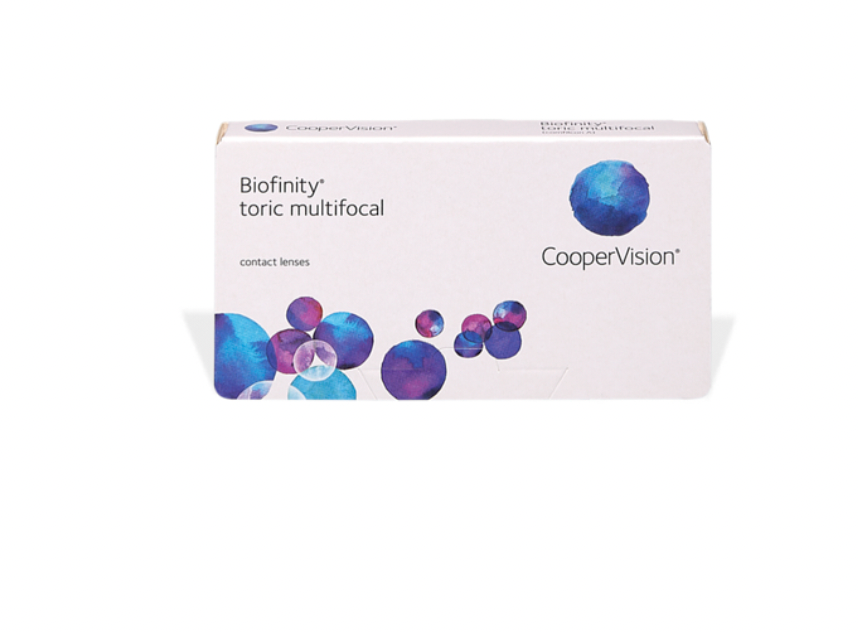 Biofinity Toric Multifocal (6)  - 6 lentilles mensuelles multifocales toriques - CooperVision