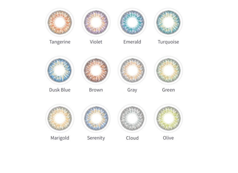 Clearcolor 55 (2)-2 lentilles mensuelles de couleur-Clearlab