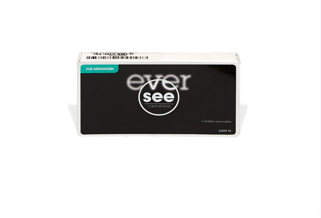 Eversee Comfort Max Toric (6)- 6 lentilles mensuelles toriques- eversee