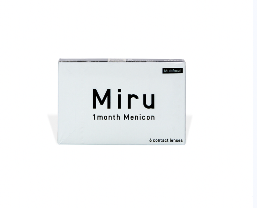 Miru 1month Multifocal - 6 lentilles mensuelles multifocales - Menicon