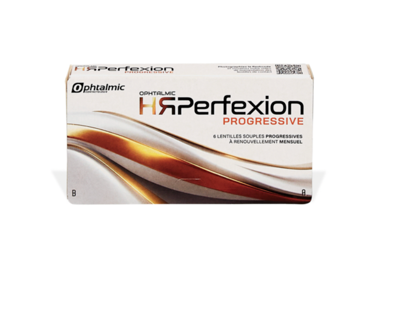 Ophtalmic HR Perfexion Progressive (6)-6 lentilles mensuelles multifocales -Ophtalmic Compagnie
