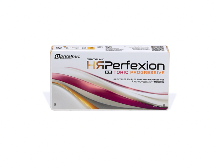 Ophtalmic HR Perfexion RX TORIC PROGRESSIVE (6)-6 lentilles mensuelles multifocales toriques-Ophtalmic Compagnie