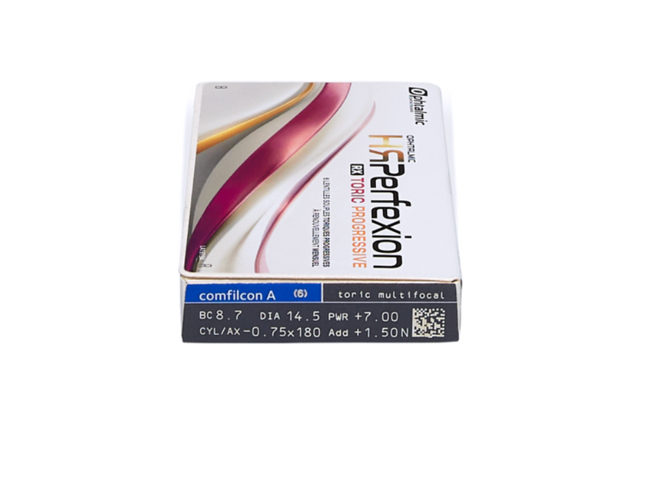 Ophtalmic HR Perfexion RX TORIC PROGRESSIVE (6)-6 lentilles mensuelles multifocales toriques-Ophtalmic Compagnie
