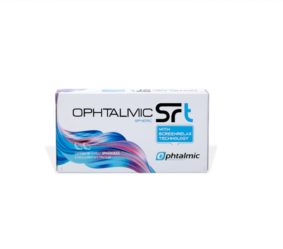 Ophtalmic SRT(6)-6 lentilles mensuelles -Ophtalmic Compagnie