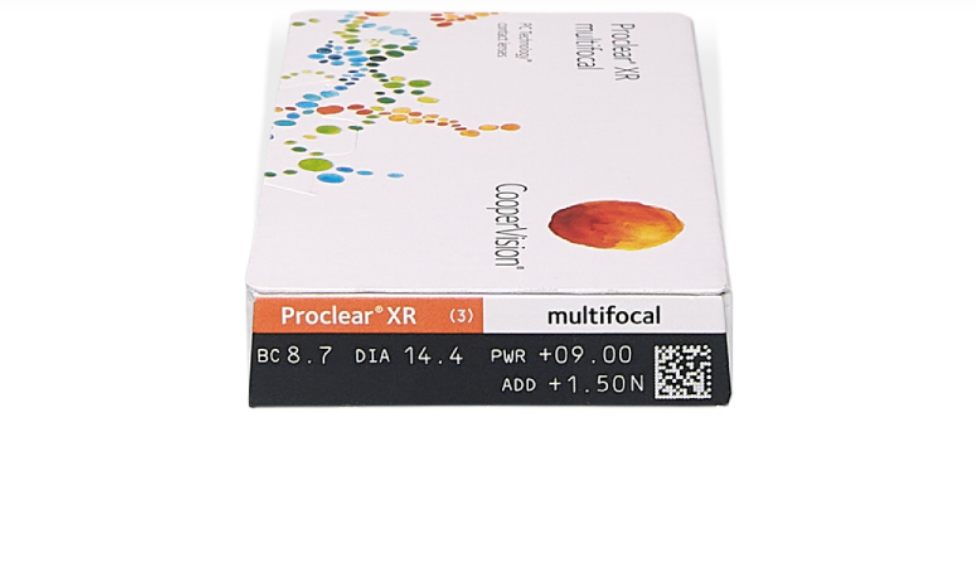 Proclear XR Multifocal (3)  - 3 lentilles mensuelles multifocales- CooperVision