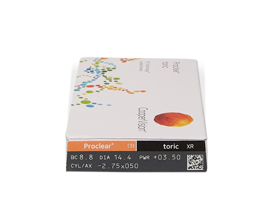 Proclear Toric XR (3)  - 3 lentilles mensuelles toriques- CooperVision