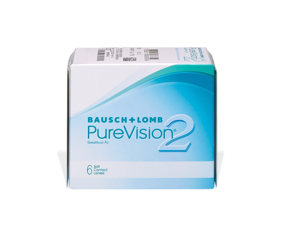 PureVision 2 (6)  - 6 lentilles mensuelles - Bausch+Lomb